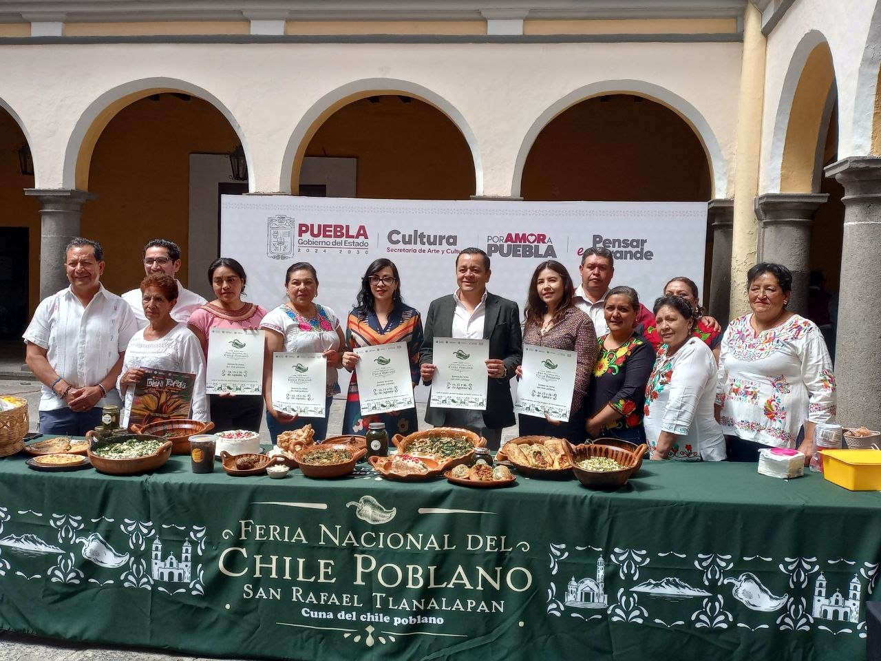 San Rafael Tlanalapan se prepara para vivir la XXII Feria Nacional del Chile Poblano