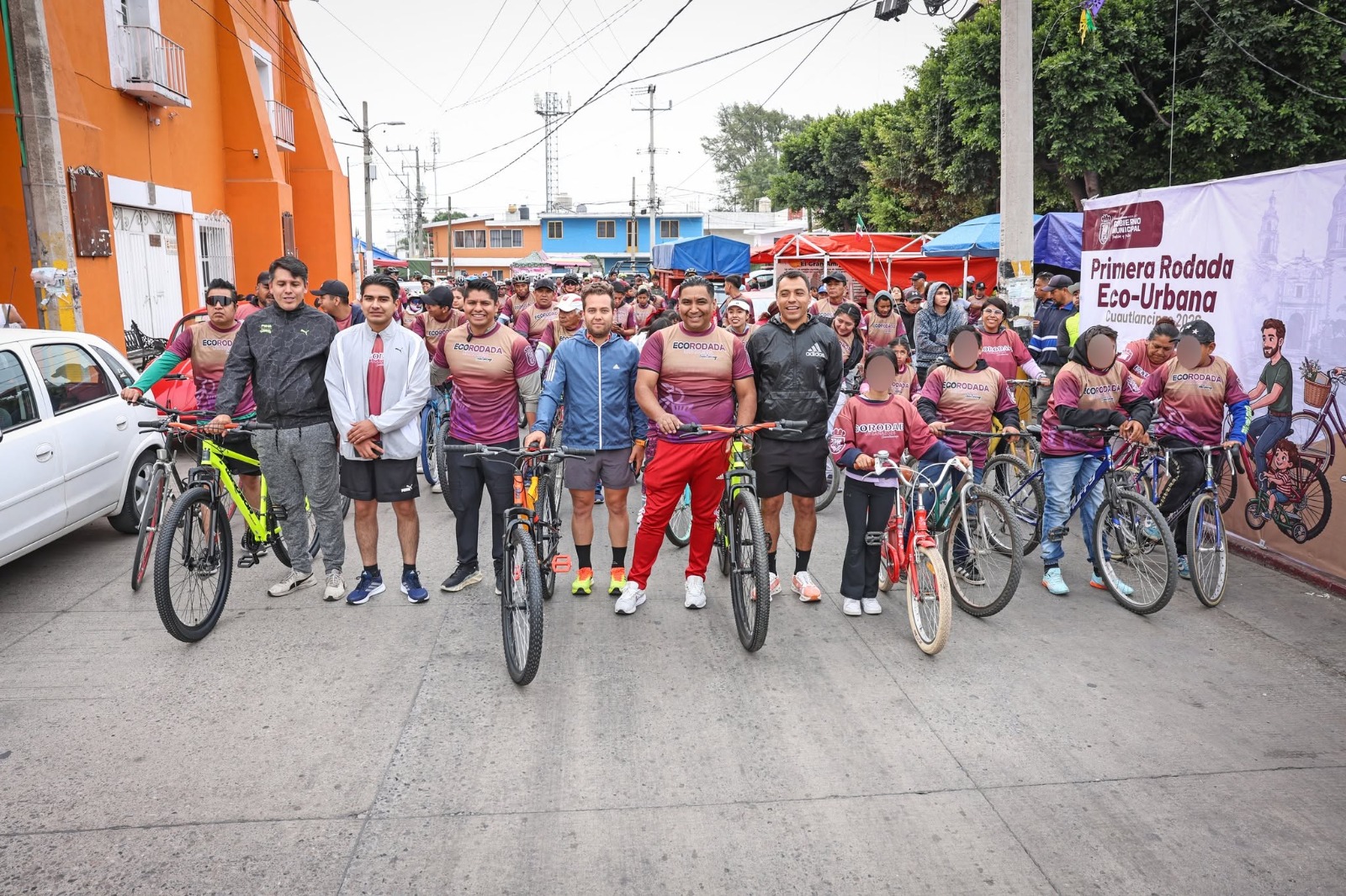 Gobierno de Cuautlancingo realiza Rodada Eco-Urbana