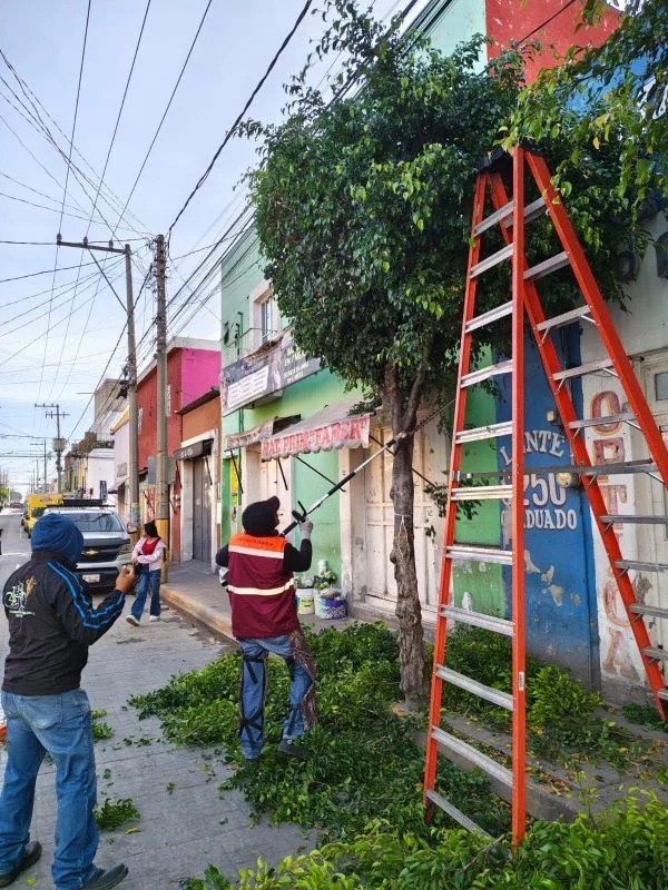 Fortalecen mantenimiento urbano y servicios públicos en San Pedro Cholula