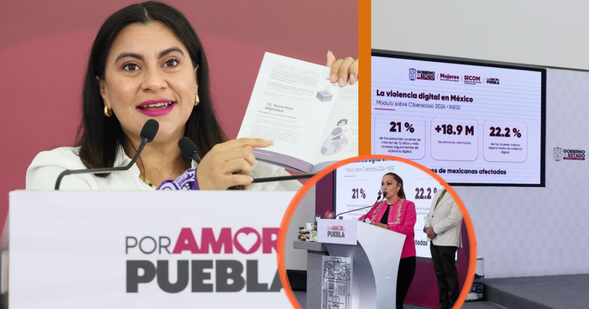 1 de cada 4 mujeres en Puebla sufre violencia digital desde los 12 años