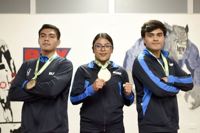 Obtiene selectivo de Kickboxing BUAP medallas durante competencia nacional