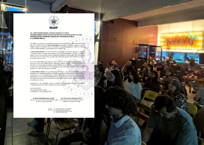 Doctorado en Economía y CEDES de la BUAP se pronuncian por el Karuzo