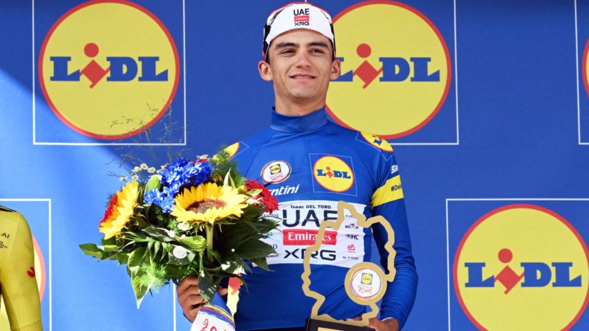 Isaac del Toro, primer latinoamericano en ganar la Vuelta a Alemania