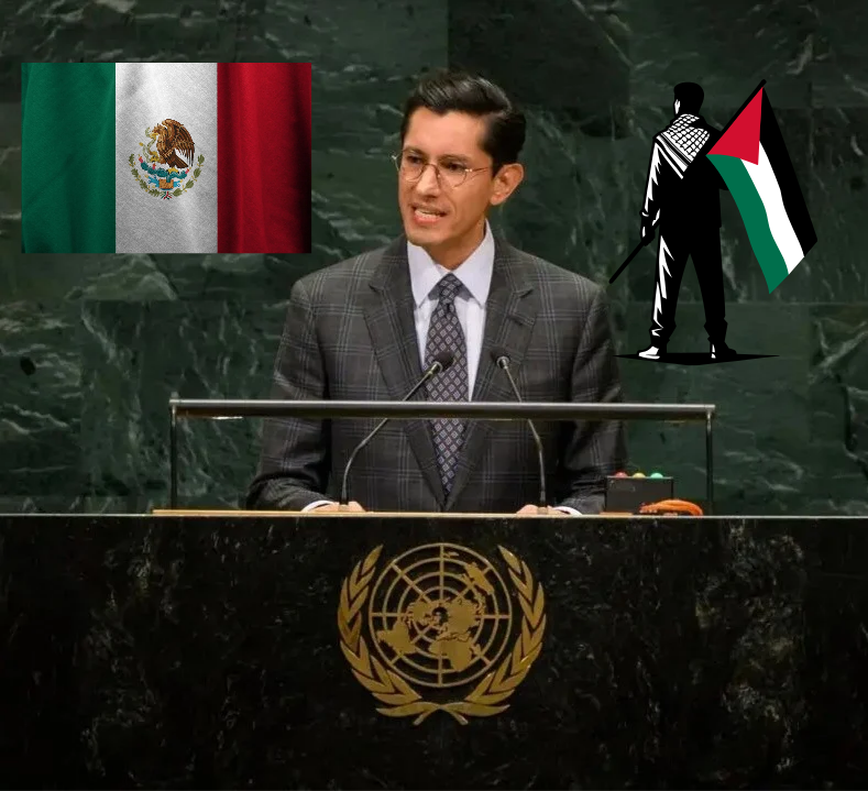 México reafirma ante la ONU su reconocimiento al Estado de Palestina