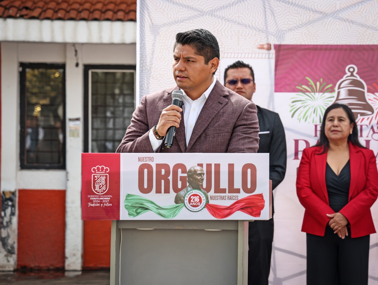 Gobierno de Cuautlancingo conmemora natalicio de Josefa Ortiz Téllez-Girón