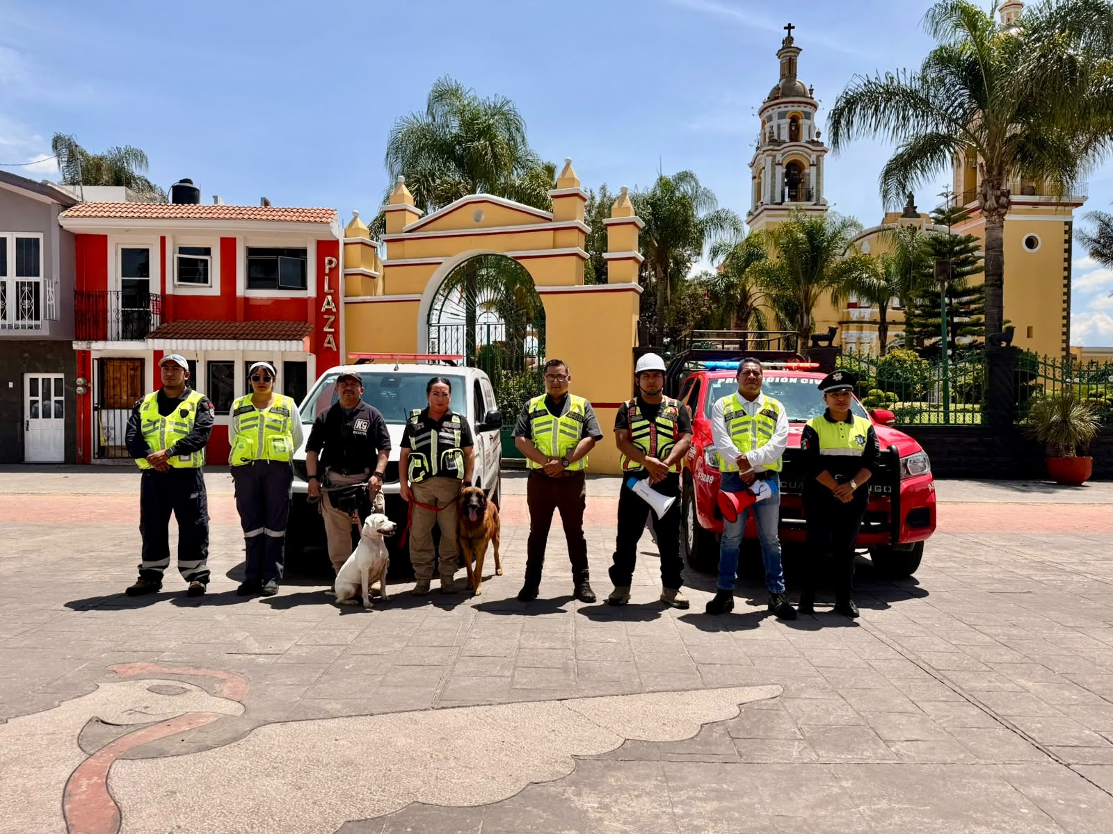 Cuautlancingo participa en el Segundo Simulacro Nacional 2026