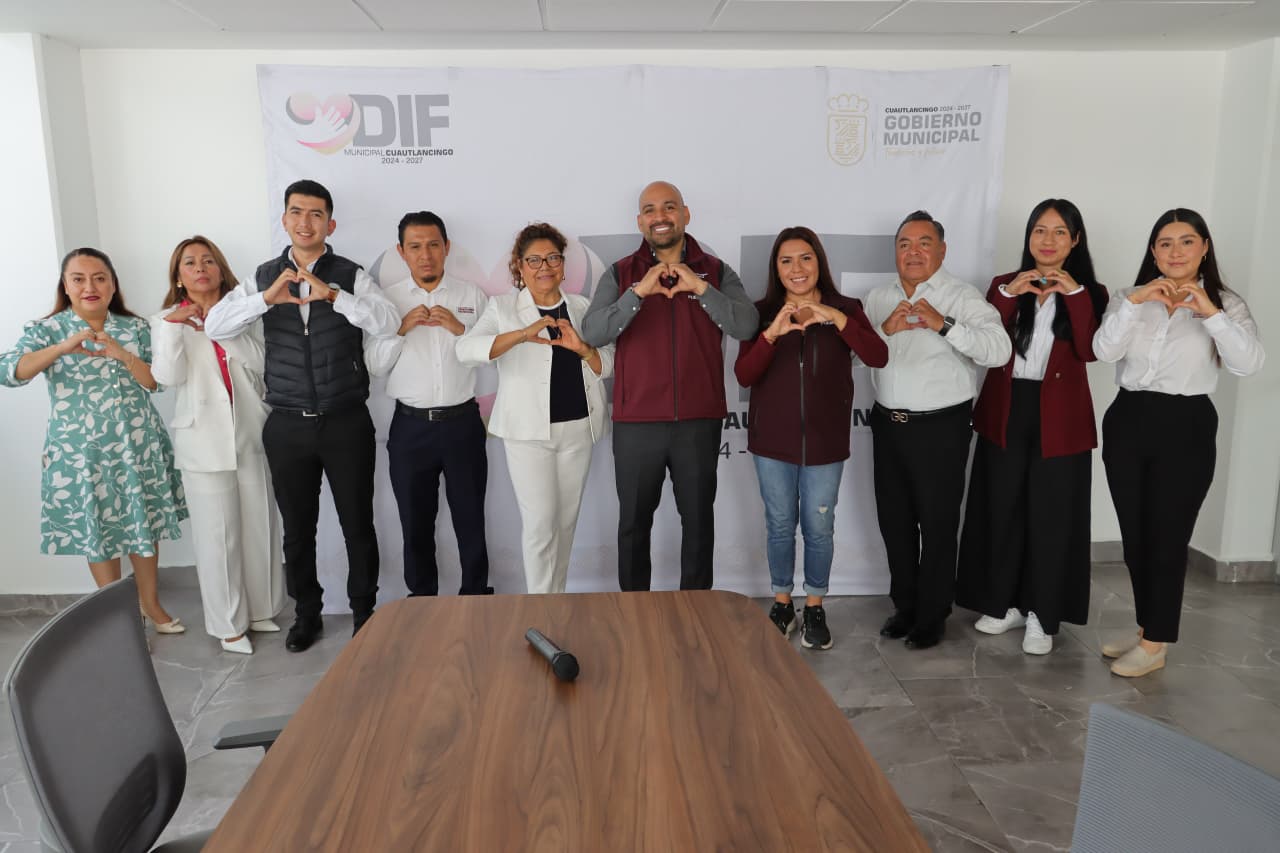 Cuautlancingo y SEDIF fortalecen coordinación en favor de las familias