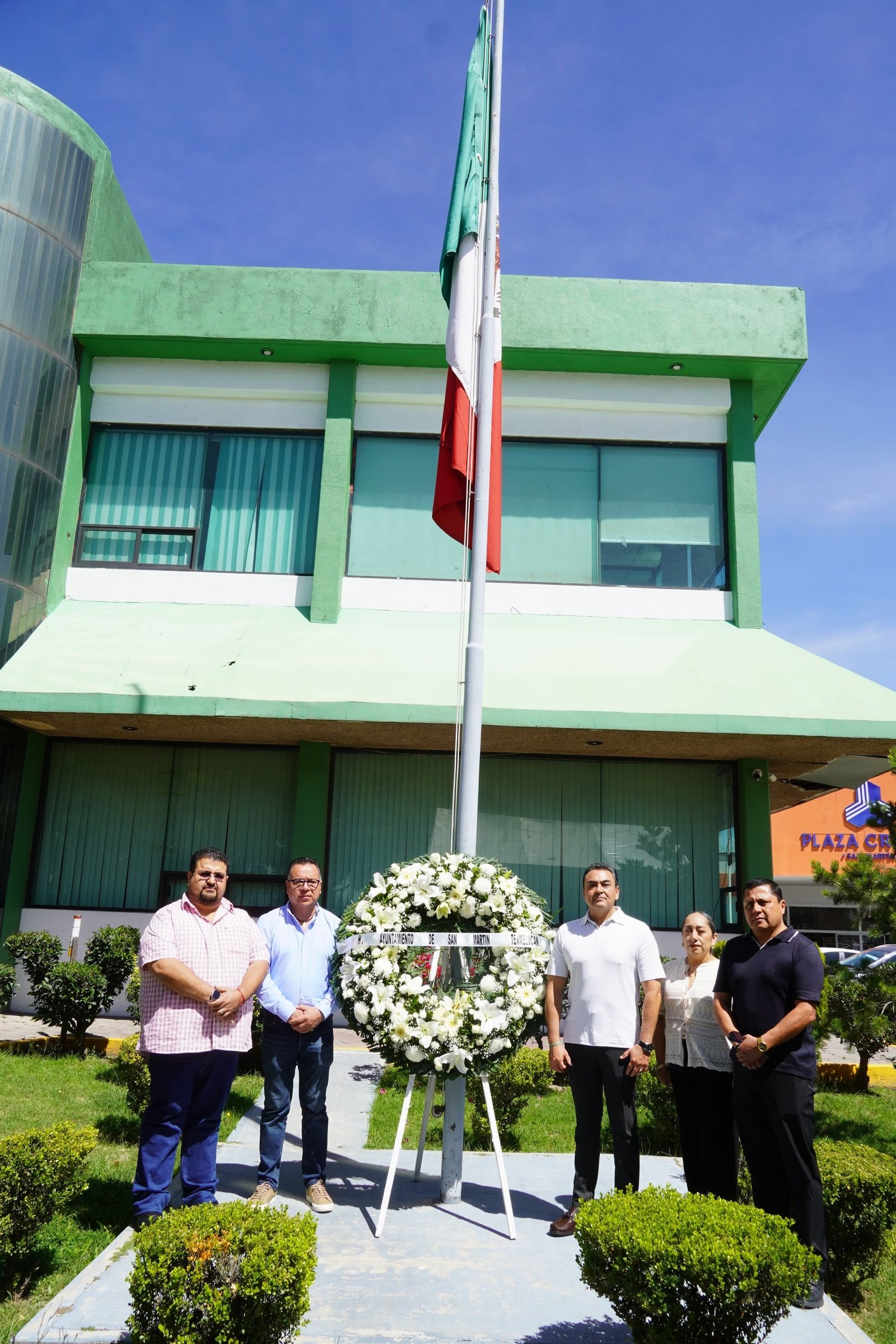 Gobierno de Texmelucan conmemora a las victimas de los sismos de 1985 y 2017