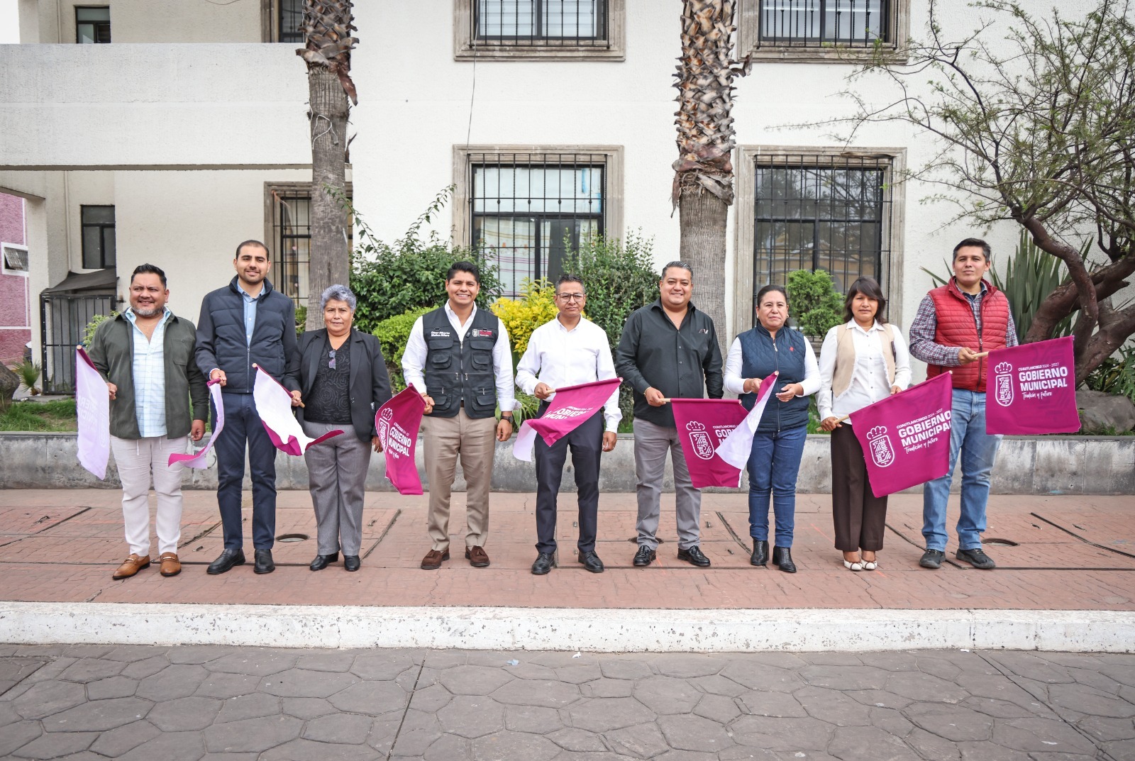 Inicia remodelación de la Presidencia Municipal de Cuautlancingo